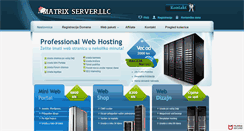 Desktop Screenshot of matrix-server.info